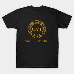 OMI Millionaire - Omillionaire Design - Gold OMI T-Shirt